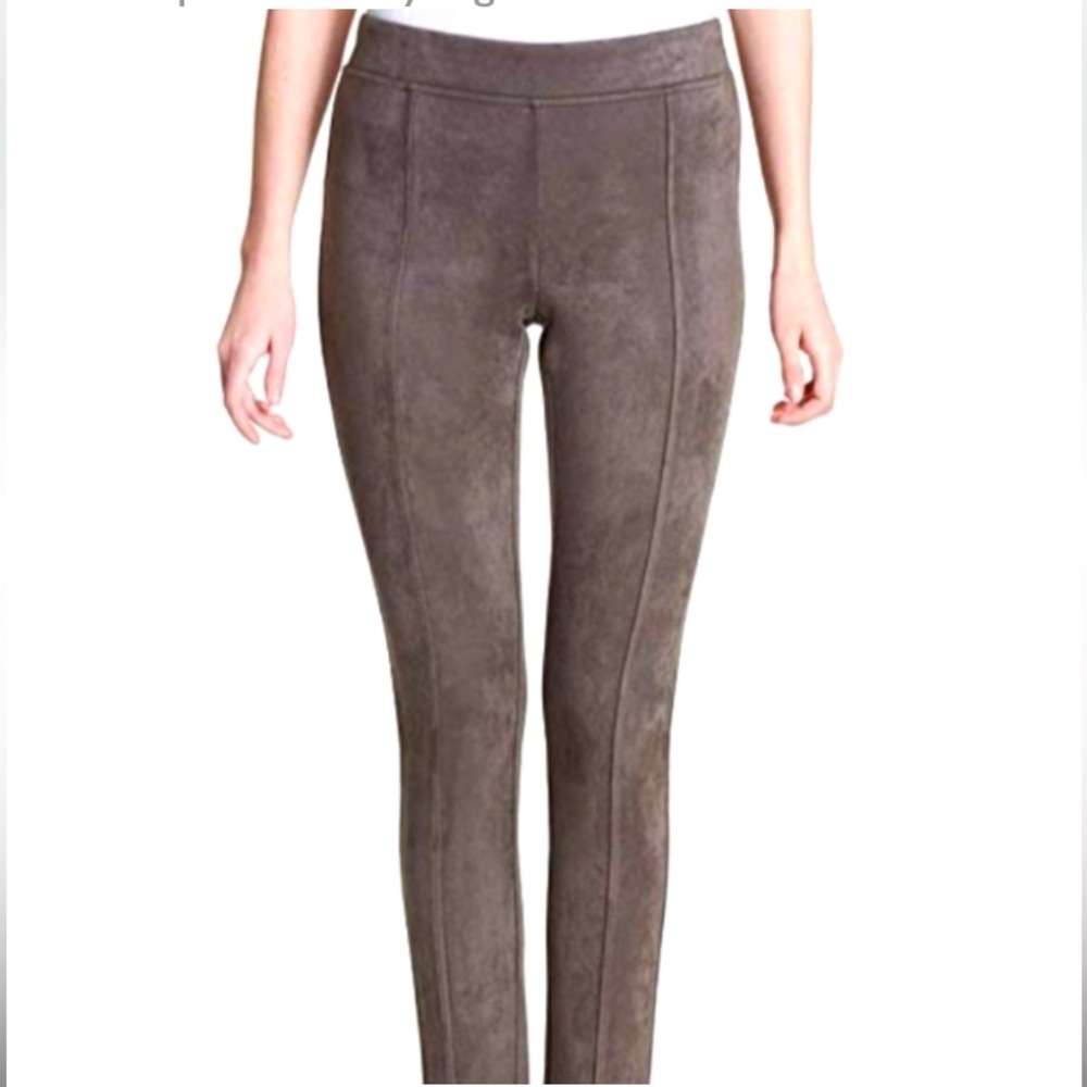 ANDREW MARC Faux suede pants